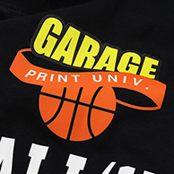 濃色生地用転写プリント